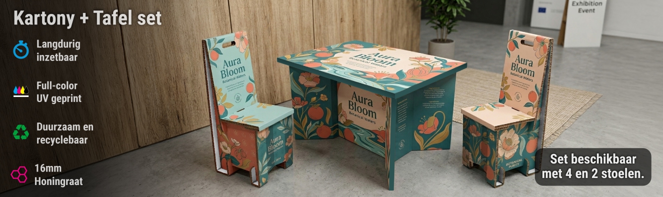 Kartony + Tafel set