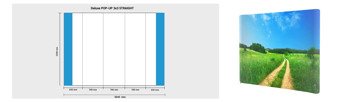 Pop-up Deluxe Straight