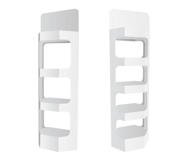6 Hoeks Schappendisplay