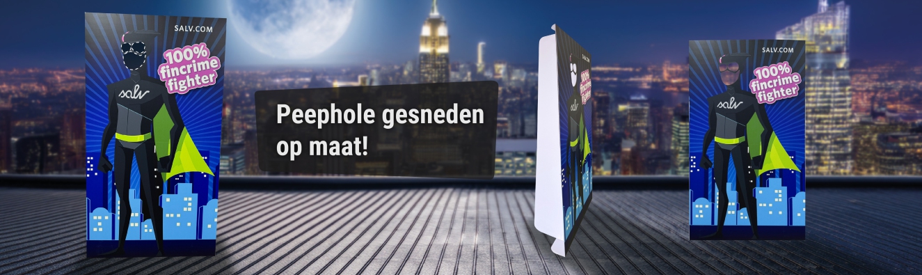 Kijkgat wand 3mm EE golfkarton