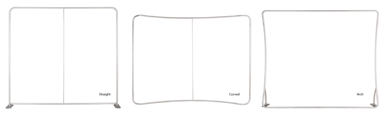 Losse prints voor beurswanden met rits