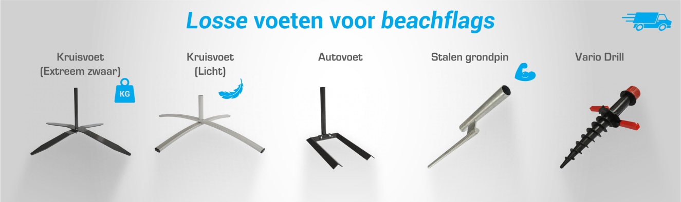 Losse voet bestellen?