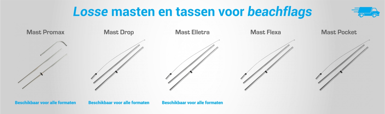 Losse tas of mast bestellen?