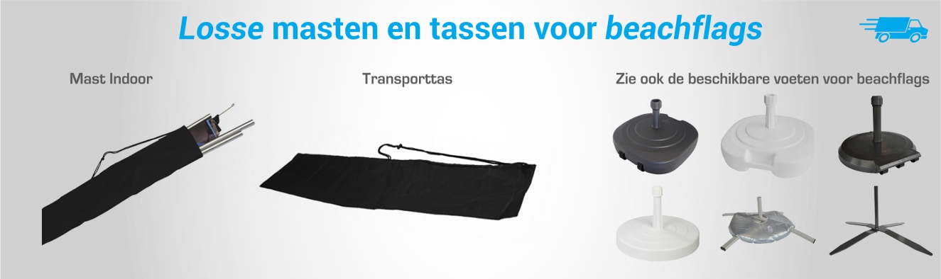 Losse tas of mast bestellen?