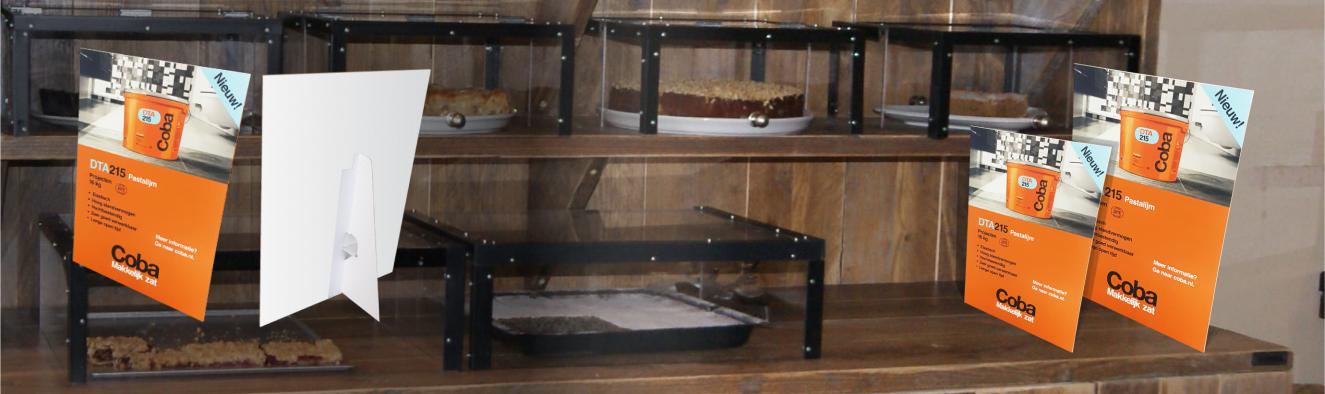 Vlakke Toonbankdisplay