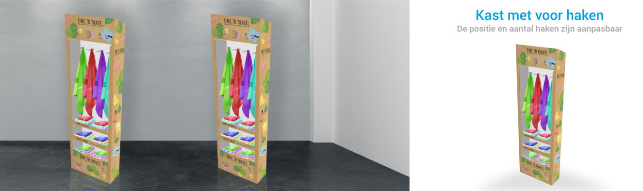 Kast met voor haken
