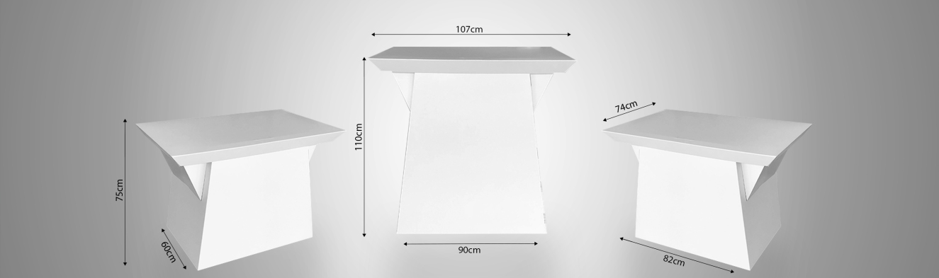 Kartonnen Tafel & Statafel
