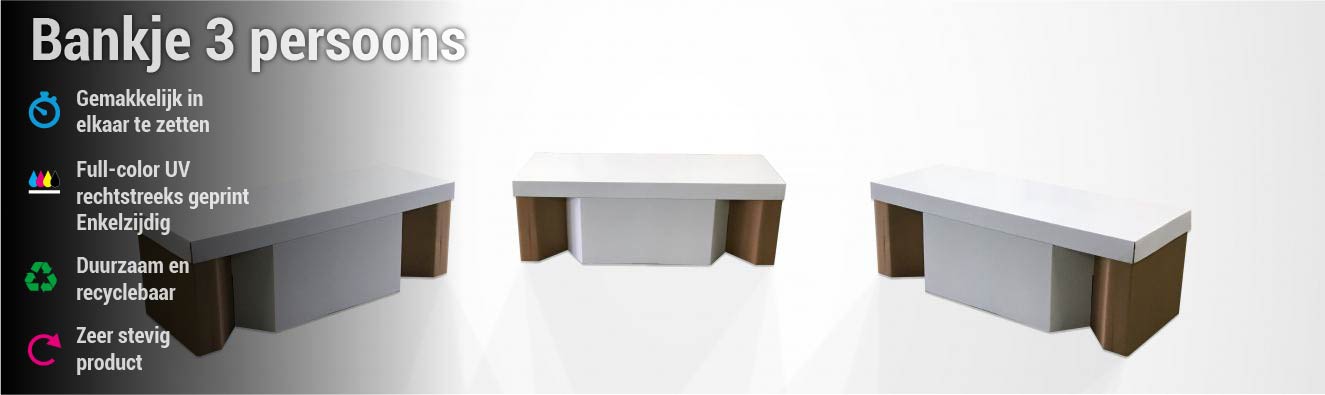 Bankje 3 persoons
