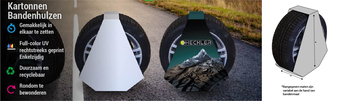 Kartonnen bandenhulzen