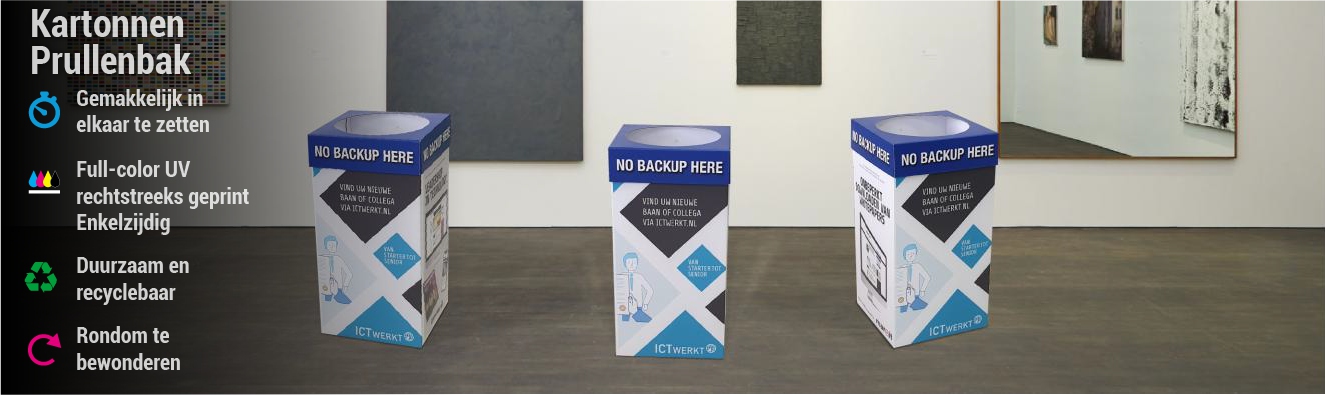 Kartonnen Prullenbak