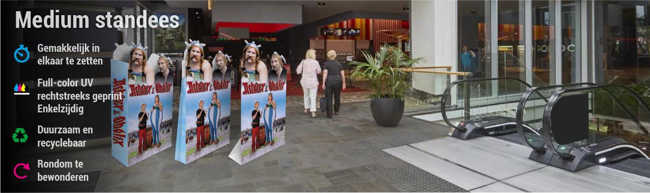 Medium standees