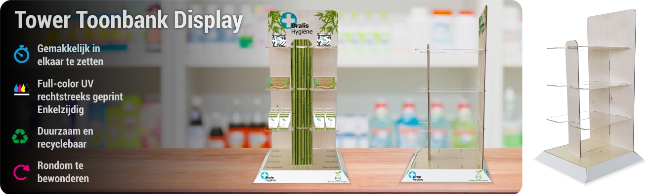 Tower Toonbank Display