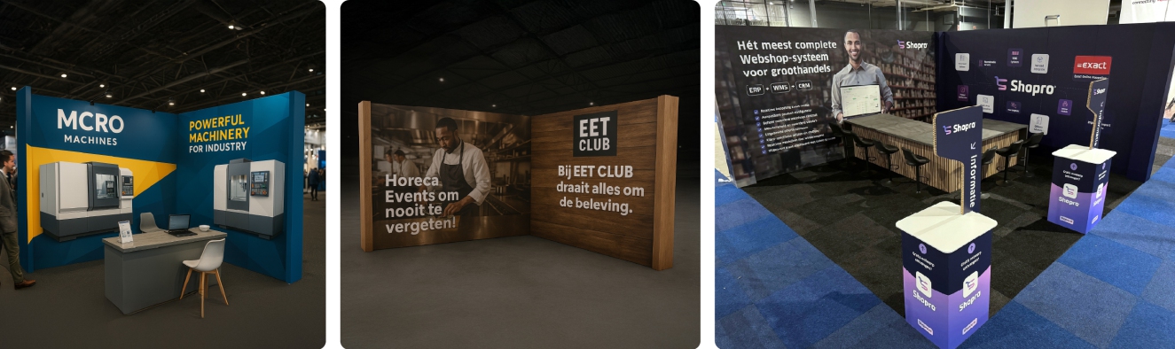 Ecostand basic L-vorm