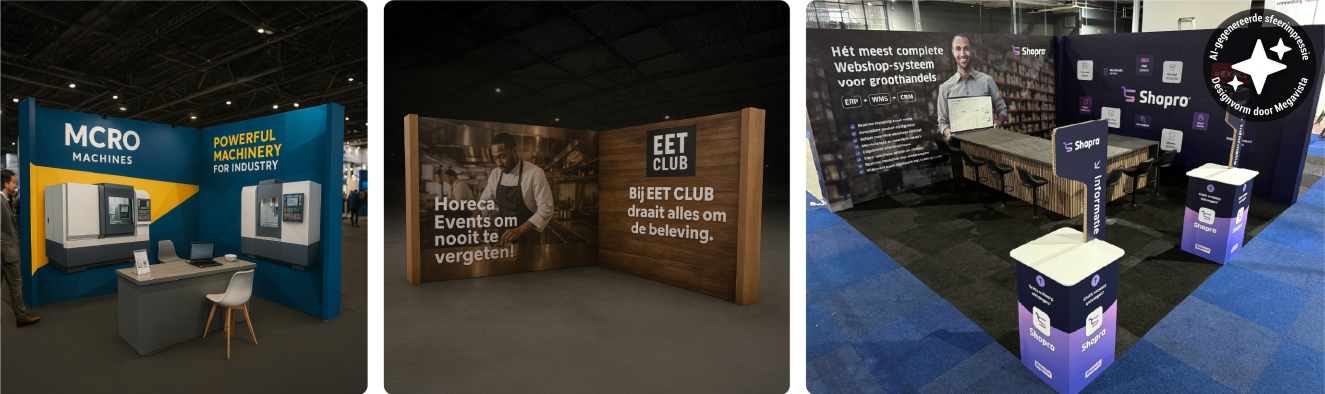 Ecostand basic L-vorm