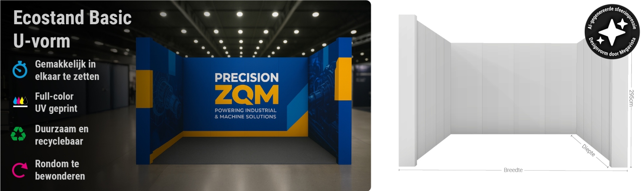 Ecostand basic U-vorm