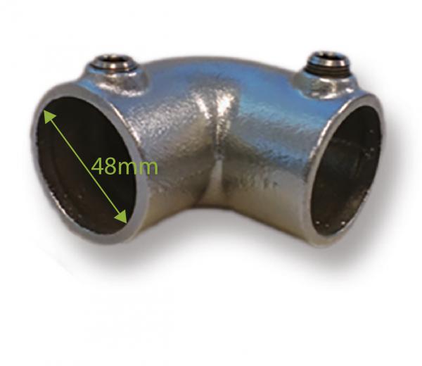 Buisklem Bocht met diameter 48mm