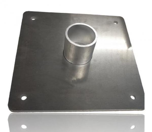 Wandplaat voor 48mm buizen