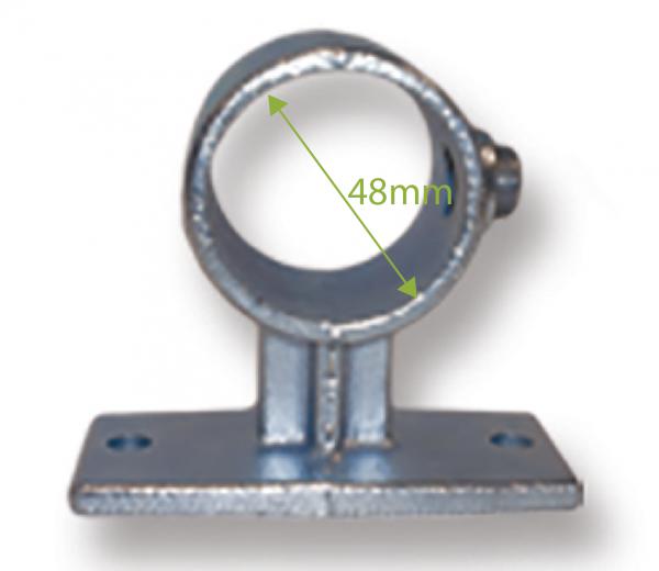 Leuningdrager met diameter 48mm