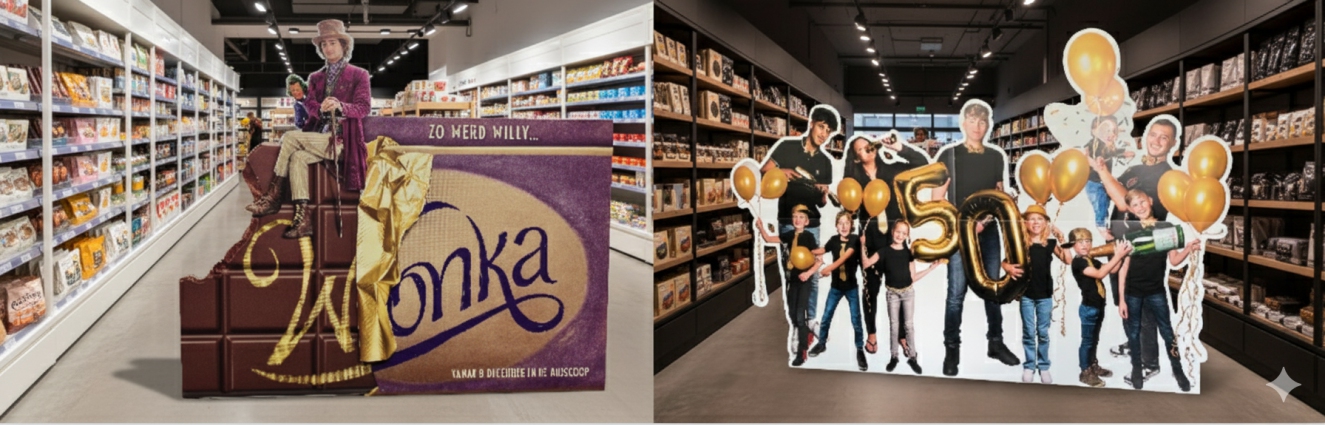 Levensgrote figuren 230x150