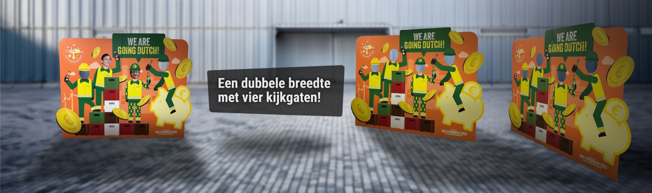 Kijkgat wand 3mm EE golfkarton