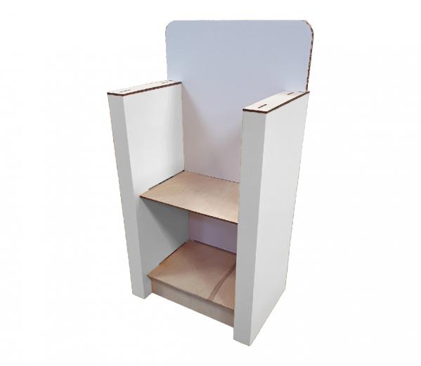 Heavy-duty toonbankdisplay