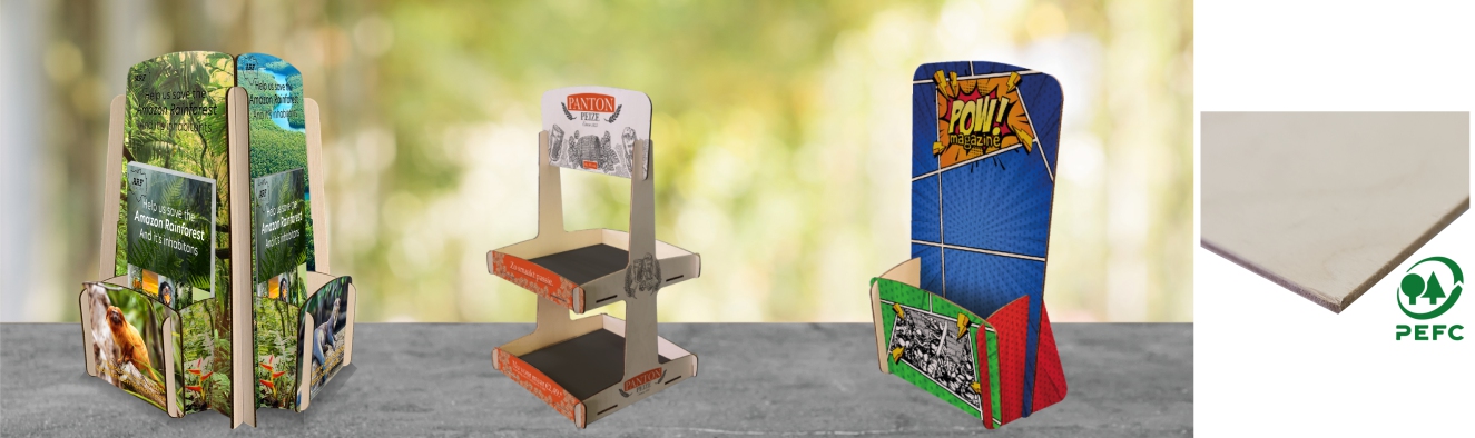 3 laags populier hout 4mm