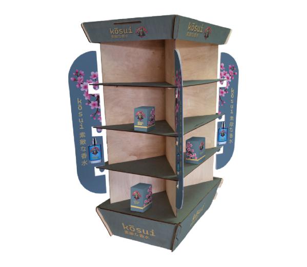 Houten Vierzijdig Toonbankdisplay