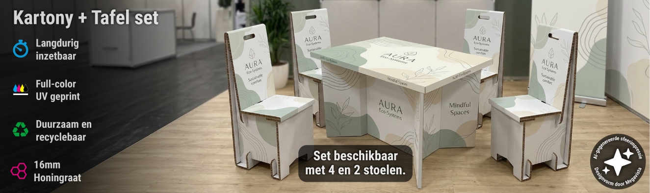Kartony + Tafel set