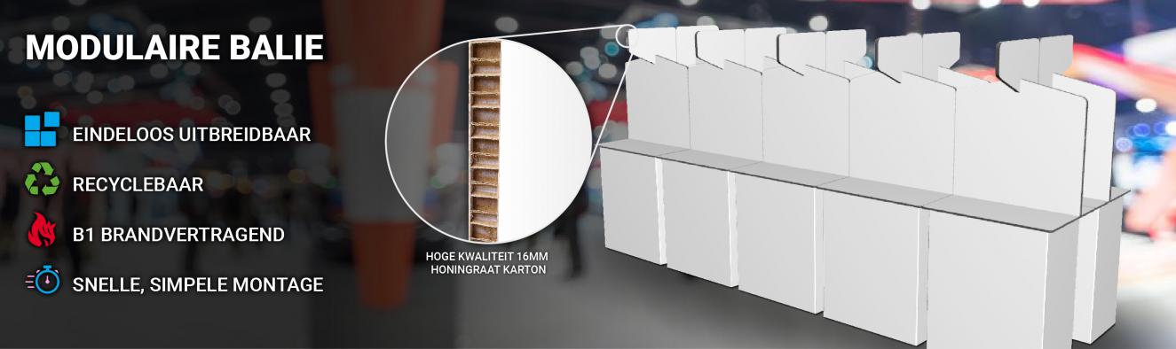 Modulaire balie