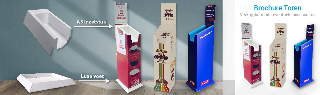 A4 en A5 Brochure Toren