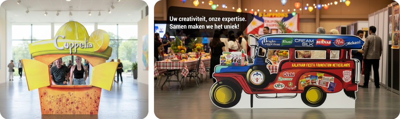 Kijkgat wand 3mm EE golfkarton