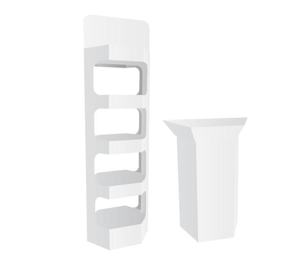 Promoter + 6 Hoeks Schappendisplay set
