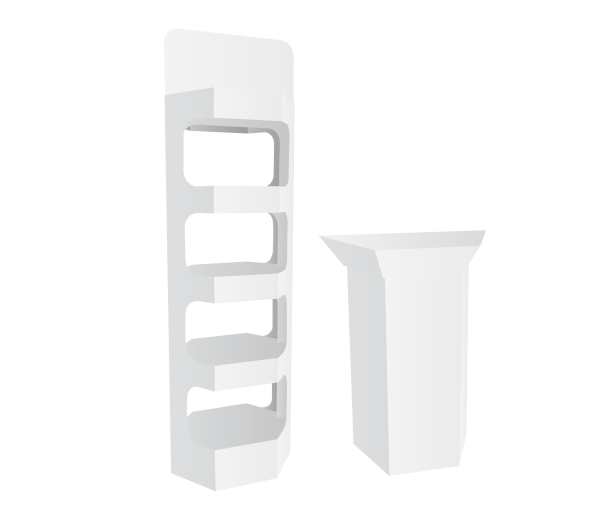 Promoter + 6 Hoeks Schappendisplay set