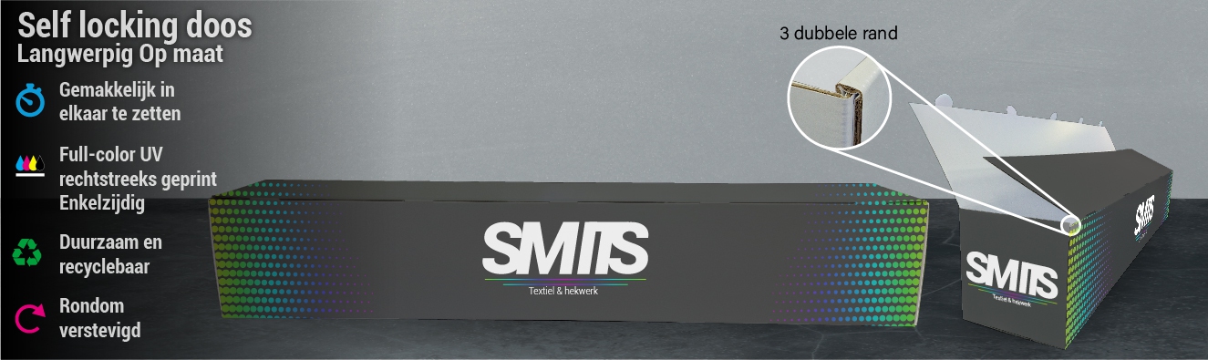 Selflocking doos op maat