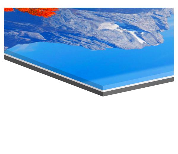 Luxe acrylaat ALU-sandwich paneel