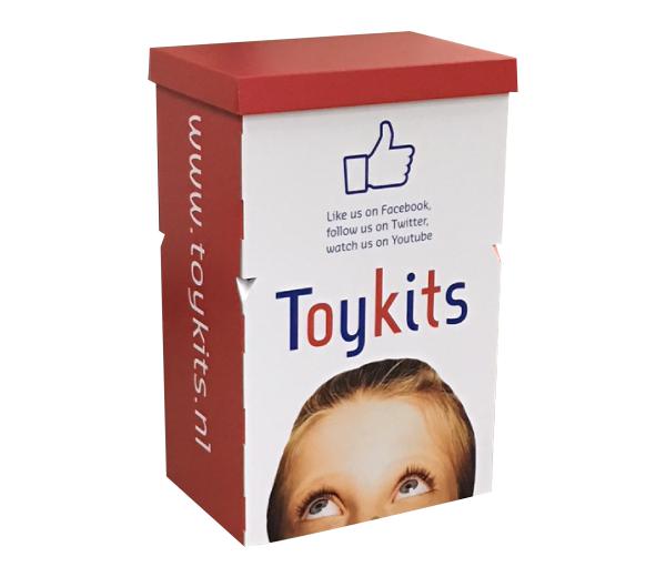 Kartonnen balie