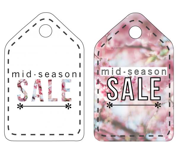 Mid-season sale plafond hangers