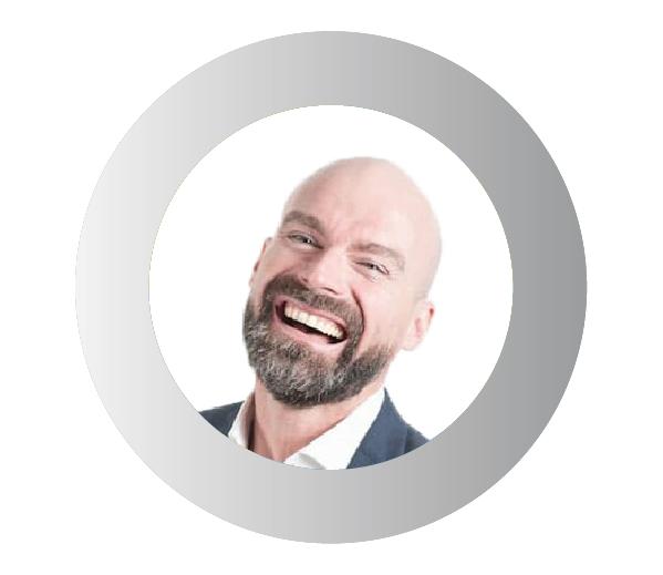 Selfie frame rond