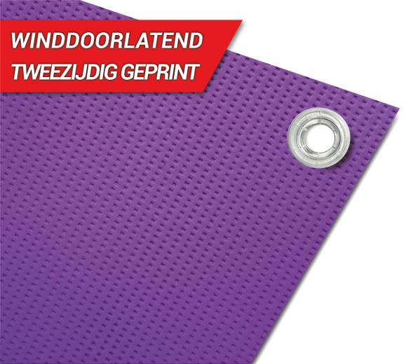 PVC Meshdoek B1 Tweezijdig gespiegeld geprint