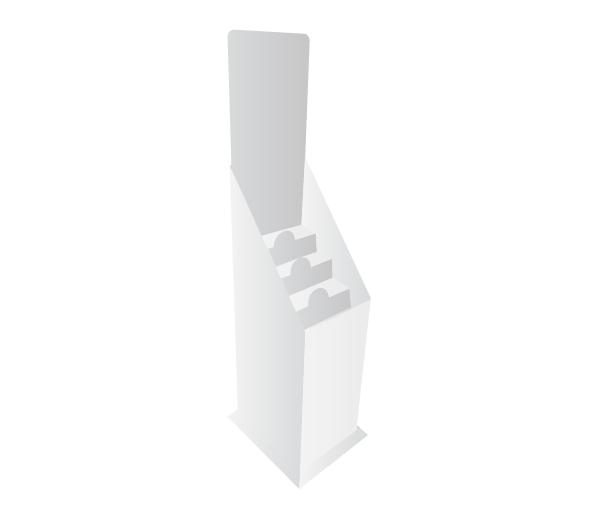 Vloerdisplay met treden