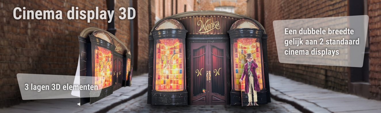 cinema display 3D op maat