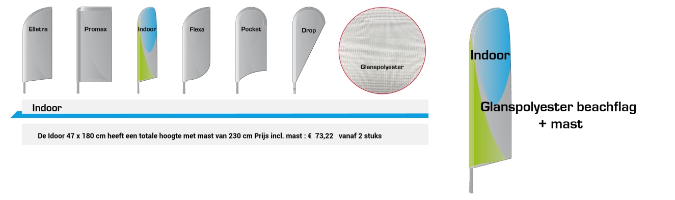 Indoor Glanspolyester