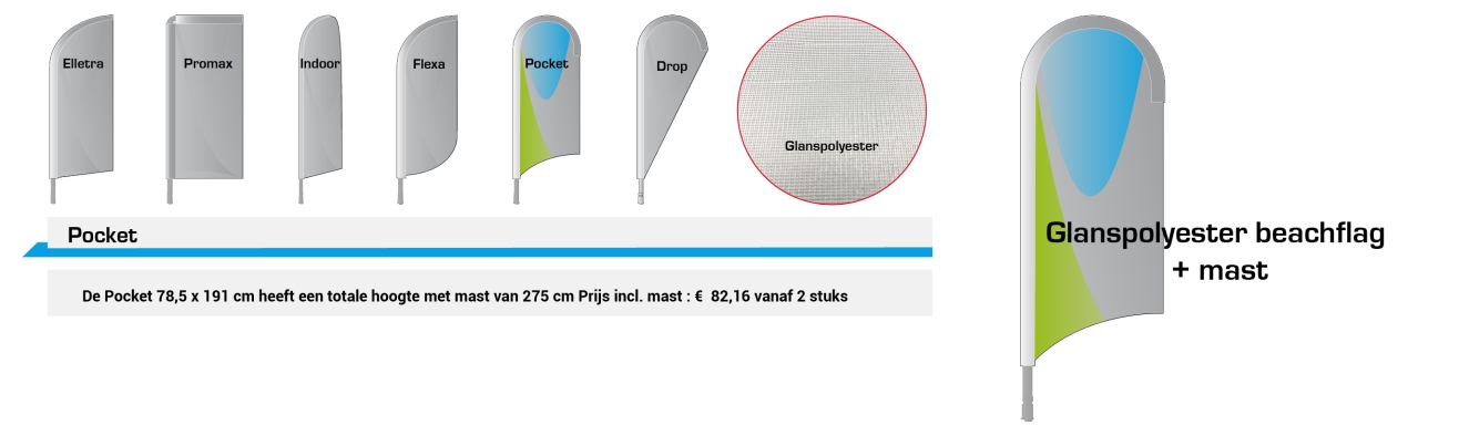 Pocket Glanspolyester