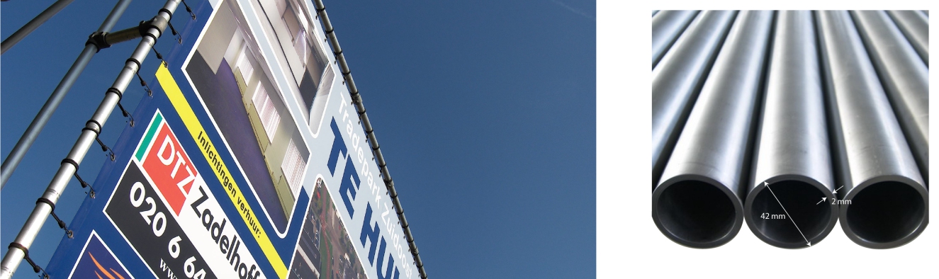 Doek met Frame van 42 mm