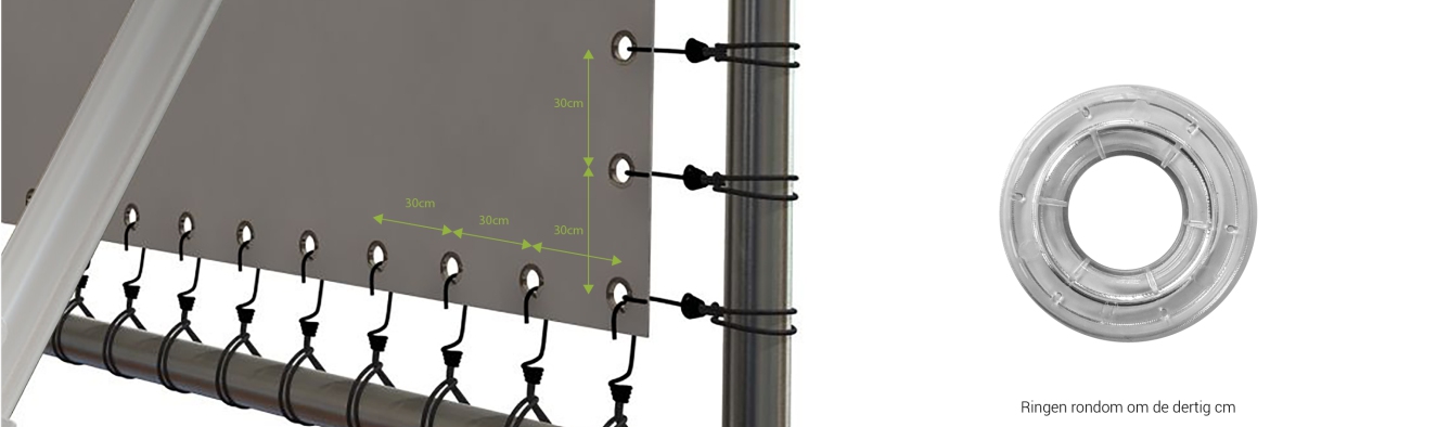 Meshoek met Frame van 48 mm