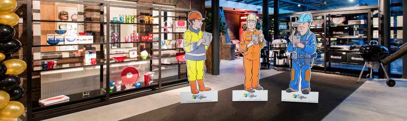 Levensgrote figuren 75x200