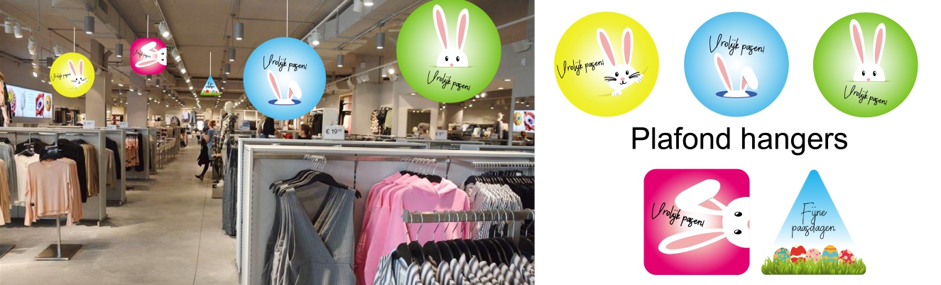 Pasen plafond hangers