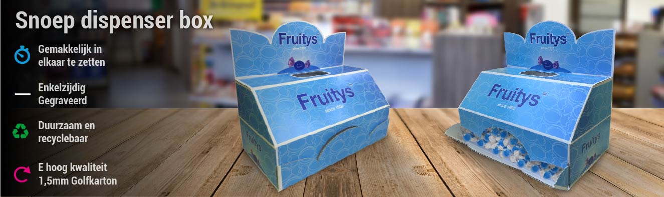Snoep dispenser box