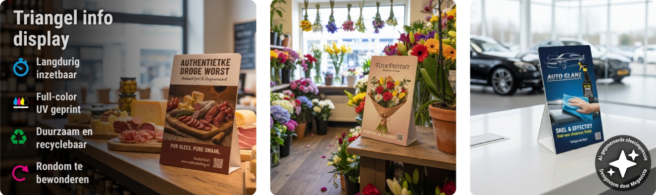 Triangel informatie display