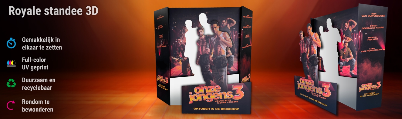 Royale standee 3D